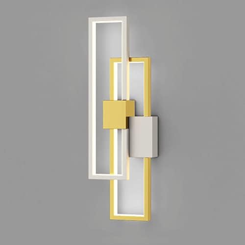 Aplică LED de perete albă, 30 W, 1500 lm, 3 culori, 50 cm