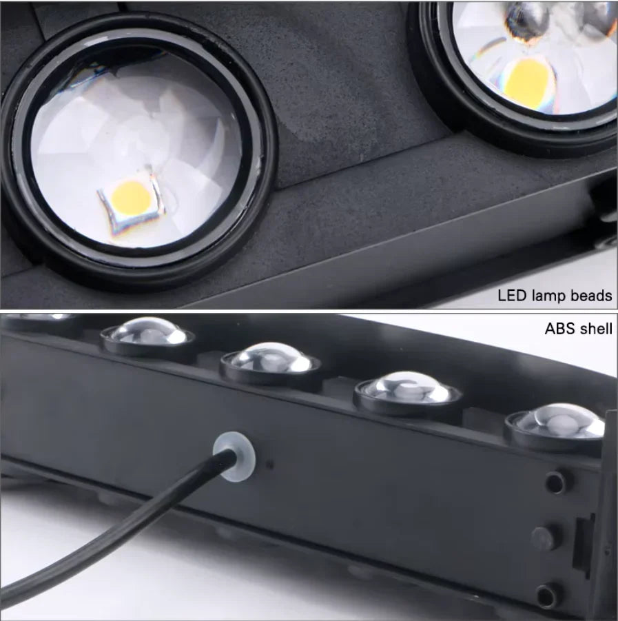 Aplică LED de exterior, 12 W, lumină albă caldă, IP65