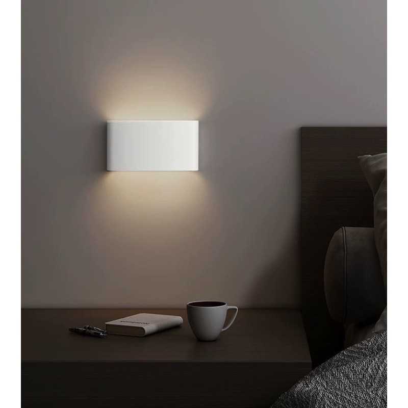 Aplica LED de exterior, 10 W, 800 lm, 3000 K, alb