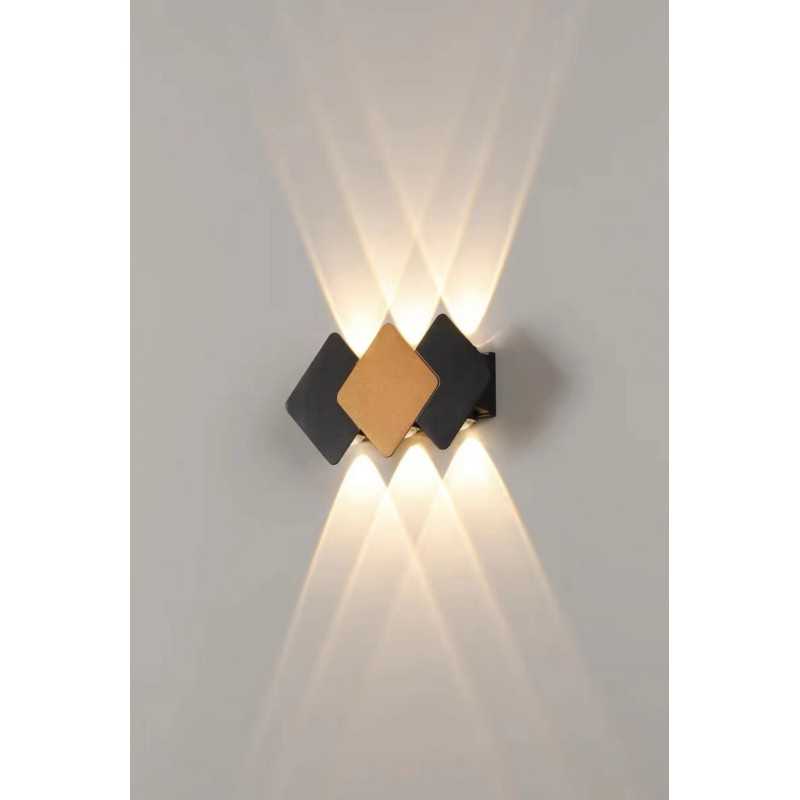 Aplică LED modernă de exterior, 6 W, IP65, 22 cm