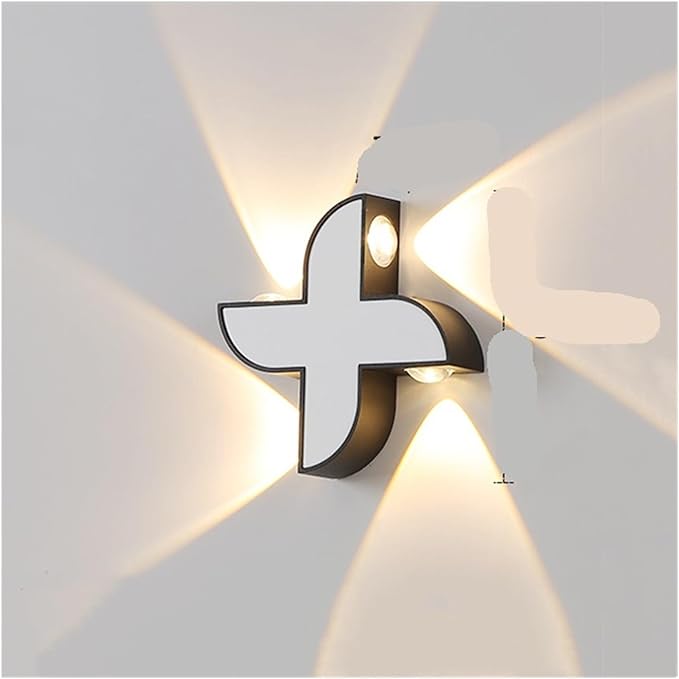Aplică LED de exterior albă, 7 W, 3 temperaturi de culoare