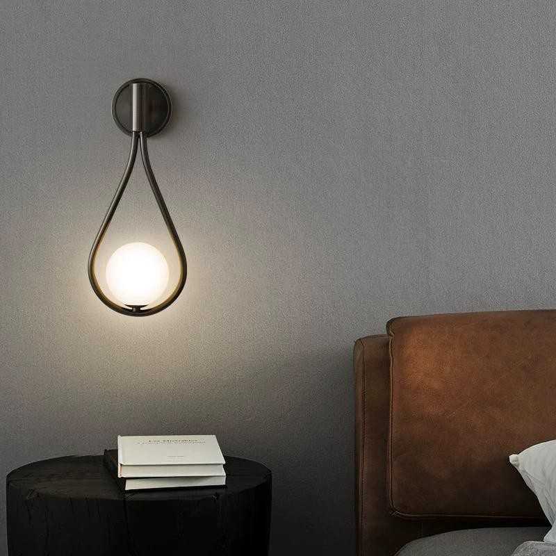 Aplică de perete neagră E27, IP68, 3 temperaturi de culoare, 44 cm