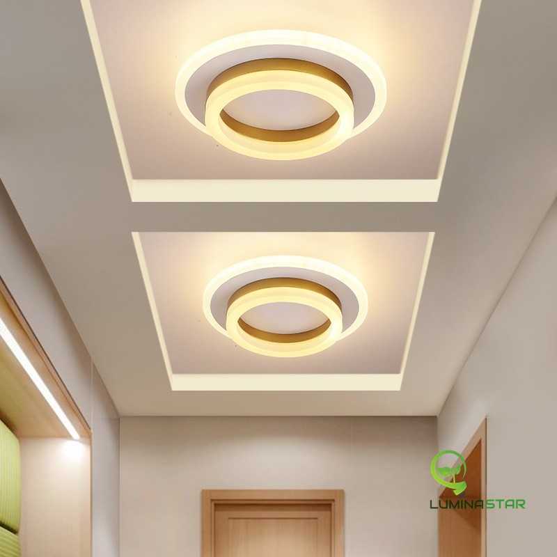 Plafonieră LED rotundă aurie, 30 W, 1500 lm, 3 tonuri de lumină