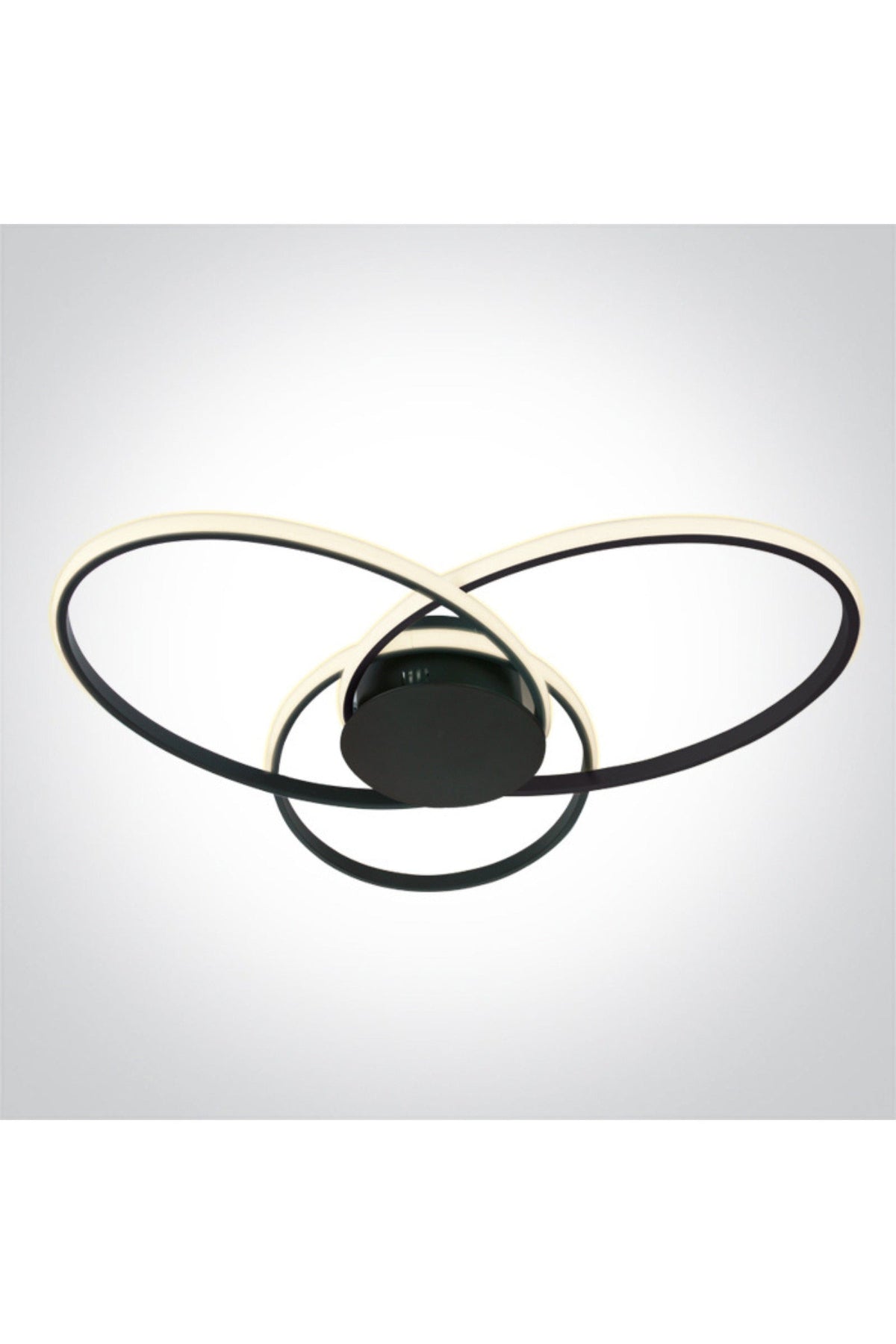 Pendul LED auriu, 47 cm, 78 W, 3 culori, dimabil, cu telecomandă