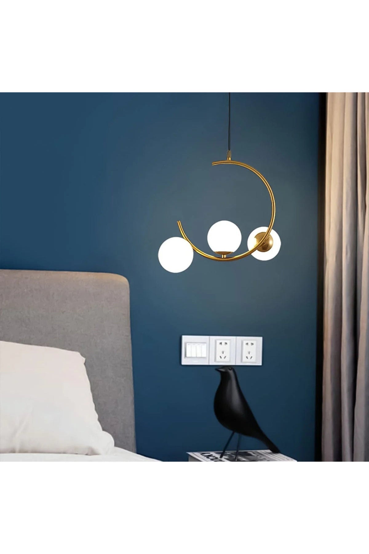Plafonieră modernă cu 3 inele și soclu E27 pentru interior