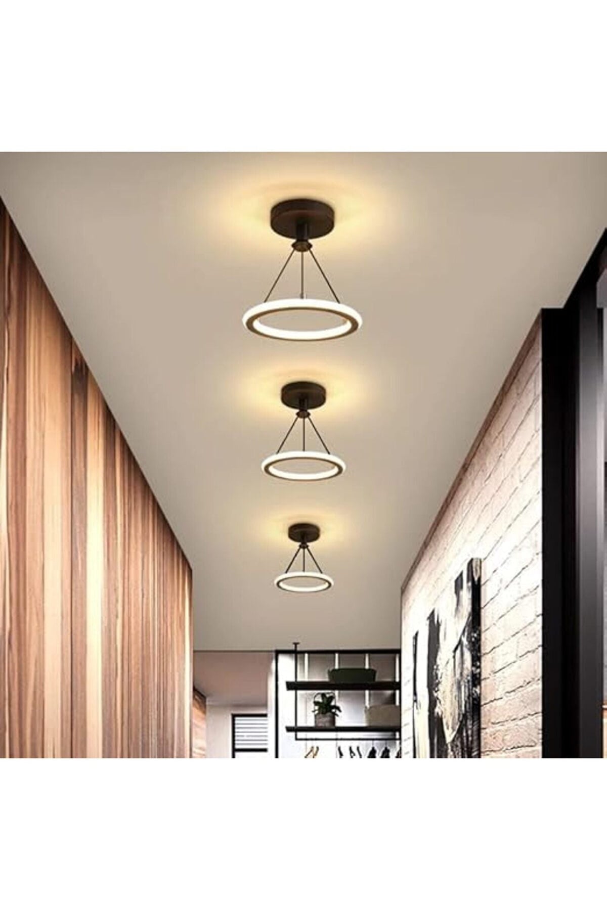 Plafonieră LED neagră, 27 W, Ø22 cm, 1200 lm, 3 funcții de iluminare