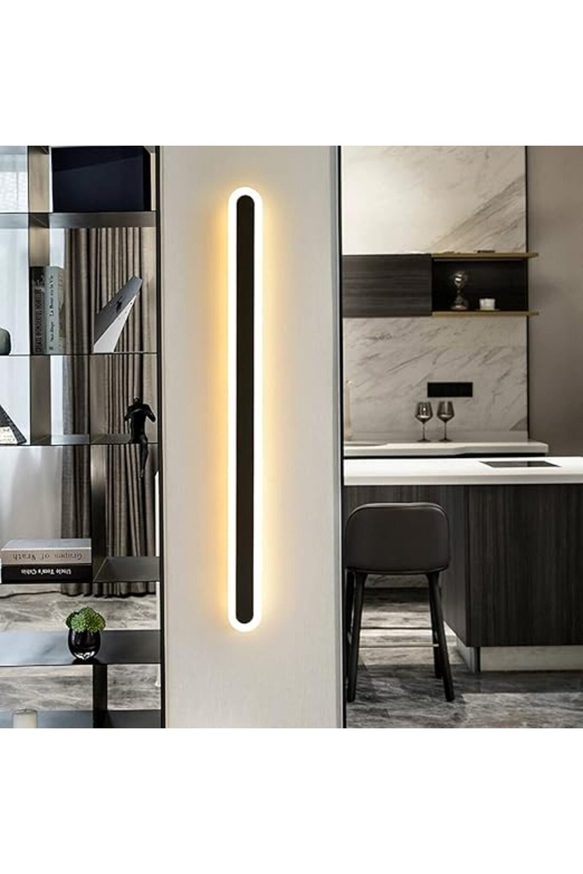 Lustră LED tip bară, 60 cm, 40 W, 4000 K, 5000 lm