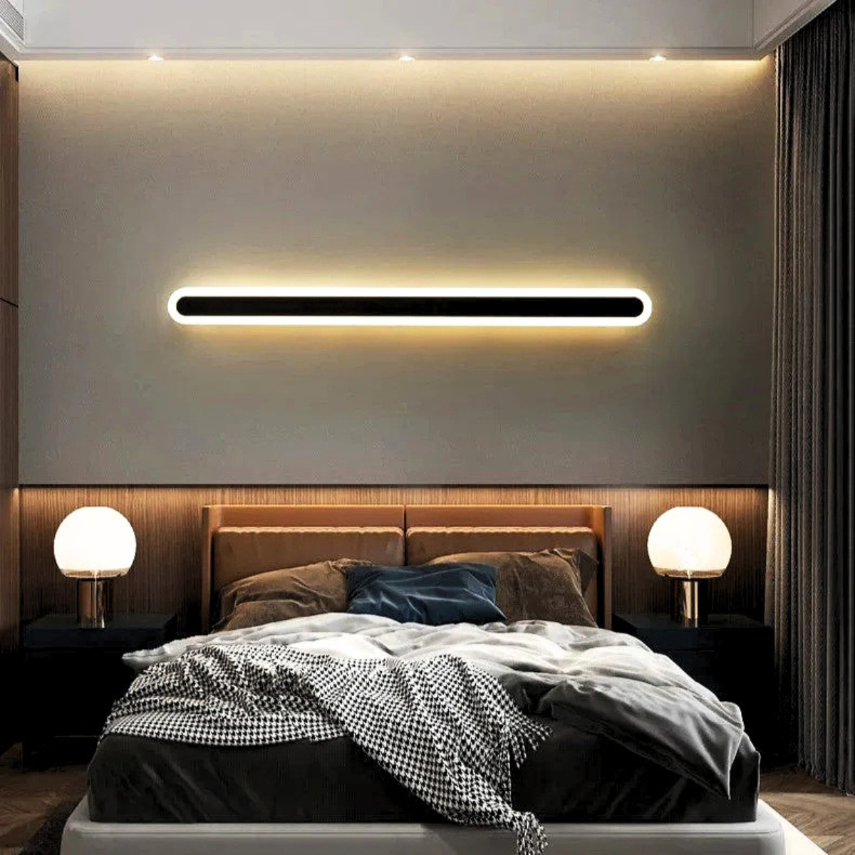 Lustră LED tip bară, 60 cm, 40 W, 4000 K, 5000 lm