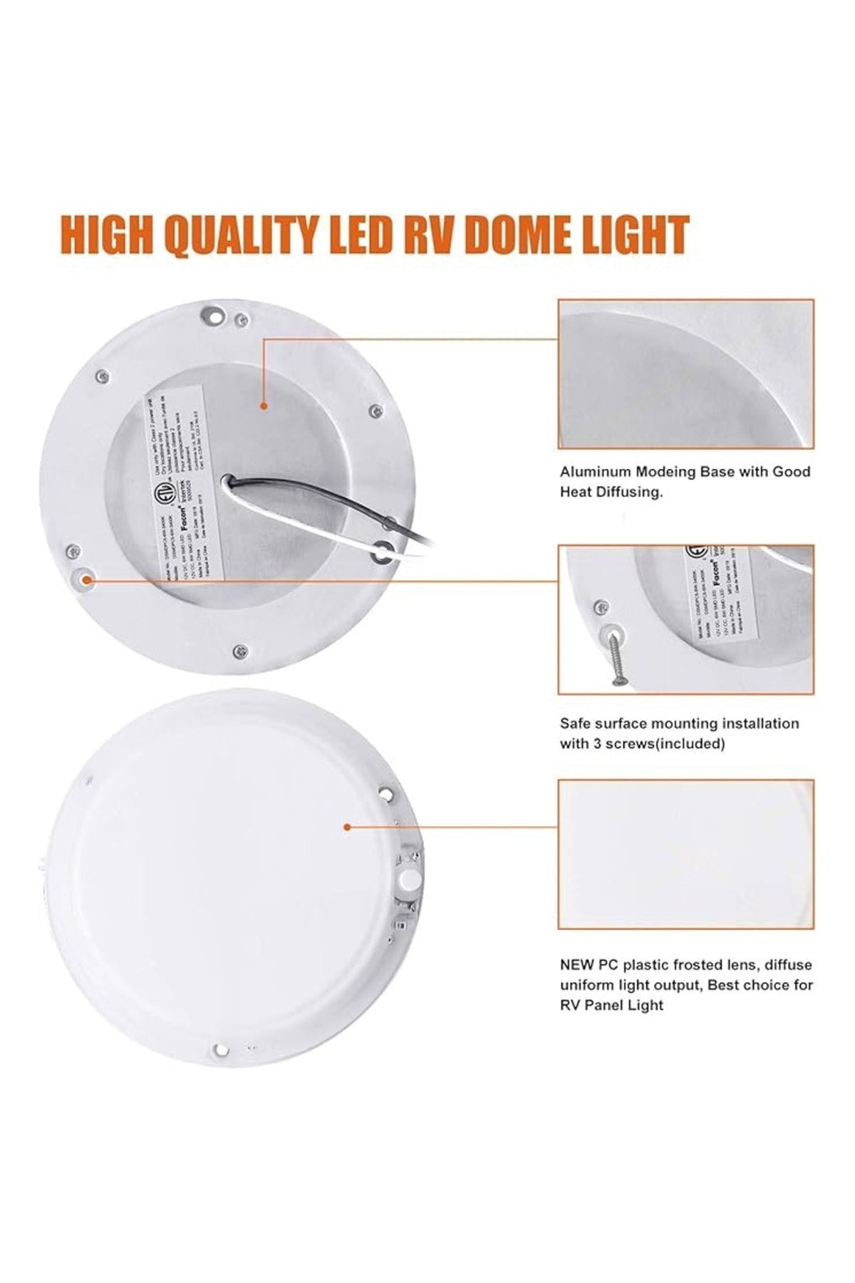 Aplică LED de interior, 24 W, albă, cu senzor de mișcare