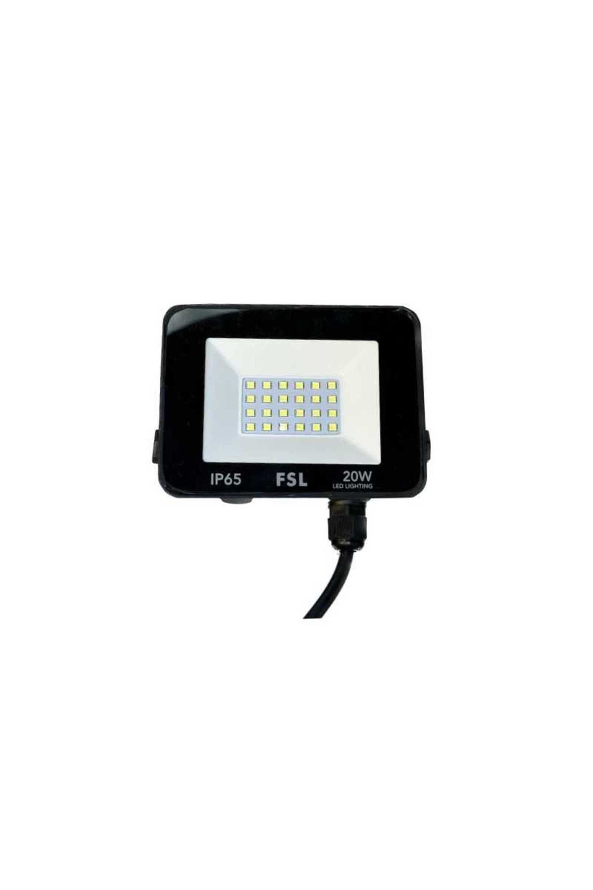 Proiector LED exterior FSF21, 20 W, 1600 lm, 6500 K, lumină albă rece