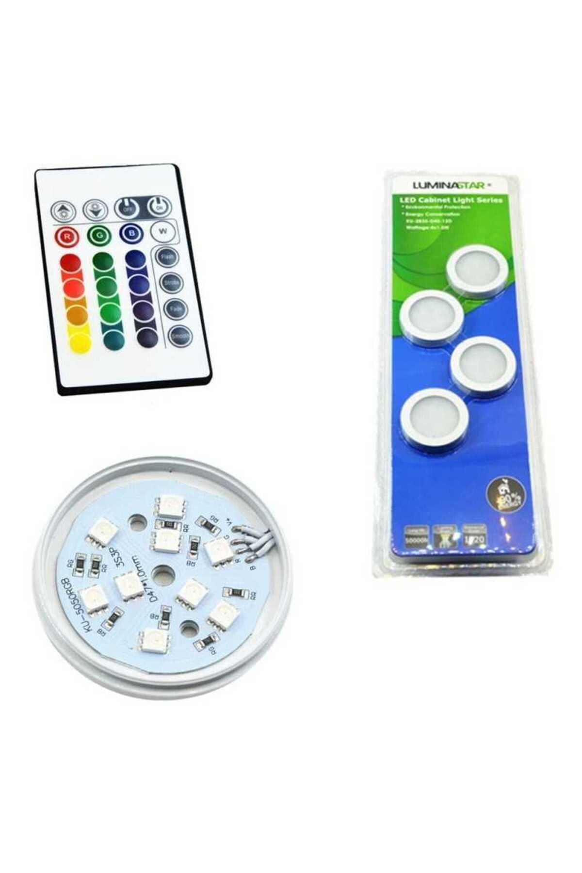 Spot LED încastrat RGB, alb, 220 V, pentru interior
