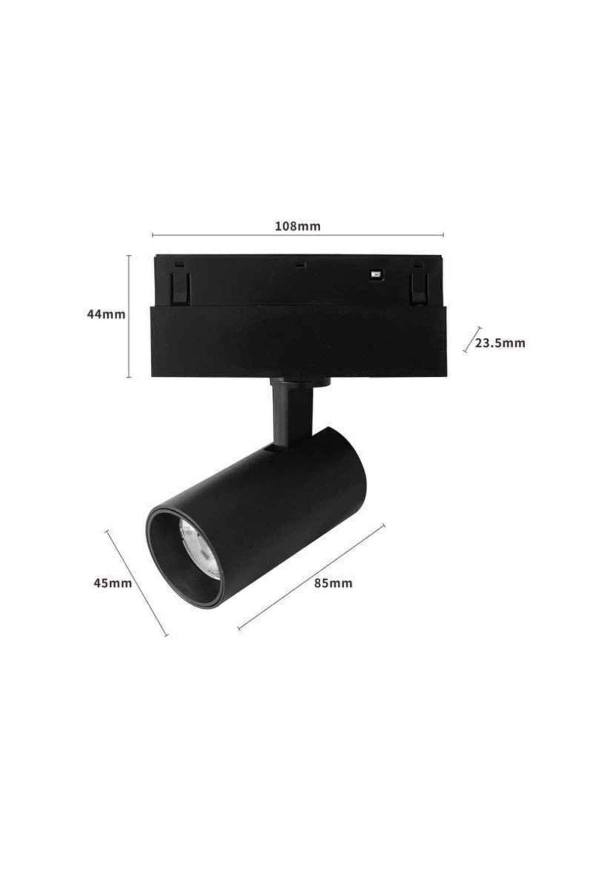 Spot LED pentru șină magnetică 48 V, 20 W, OSRAM, dimabil, 3 CCT, 2000 lm