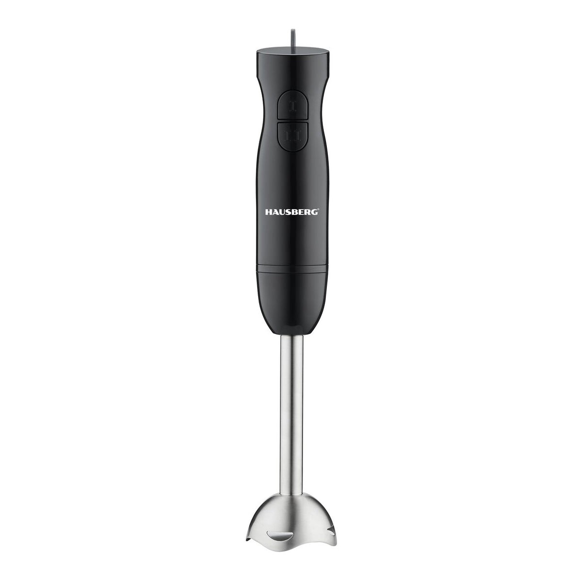 Blender de mână Hausberg HB-7674NG, 300 W, 2 viteze, negru