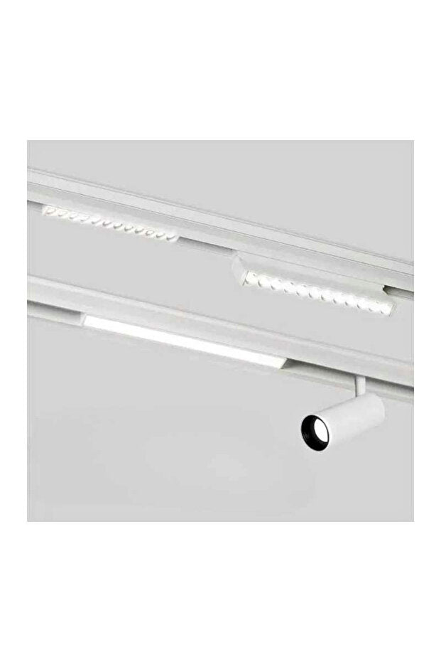 Corp LED pentru șină magnetică, 90 cm, 25 W, 4000 K, 2500 lm, alb