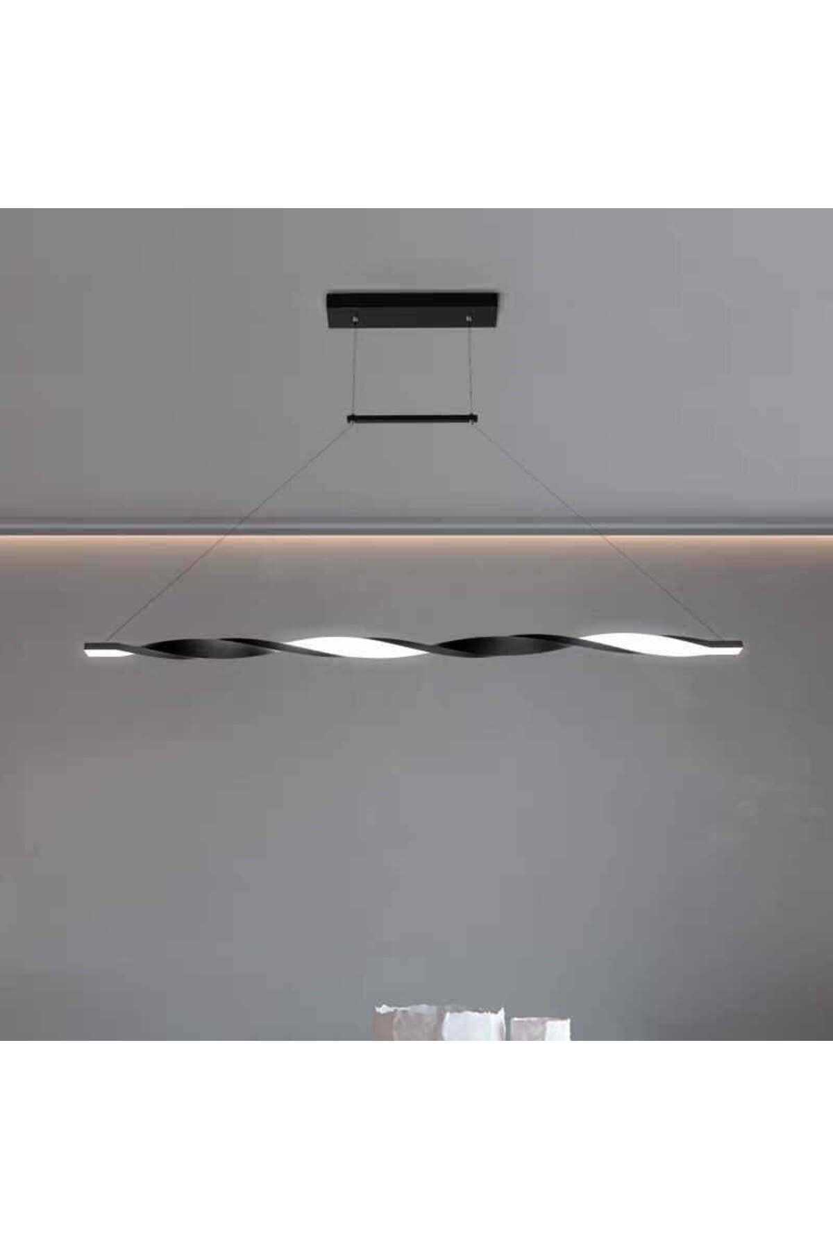 Plafonieră LED modernă, 100 cm, cu telecomandă, 3000 lm
