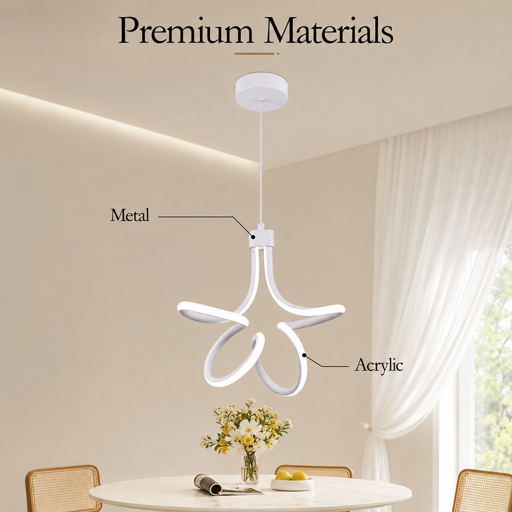 Plafonieră LED albă, 30 W, 1500 lm, 3 tonuri de lumină, Ø22 x 50 cm