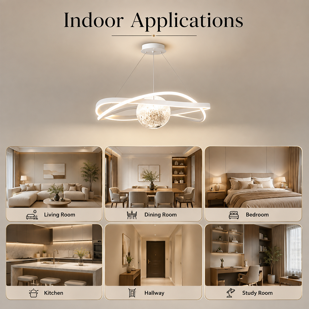 Candelabru LED alb dimabil, cu telecomandă și nuanță reglabilă, 50 cm