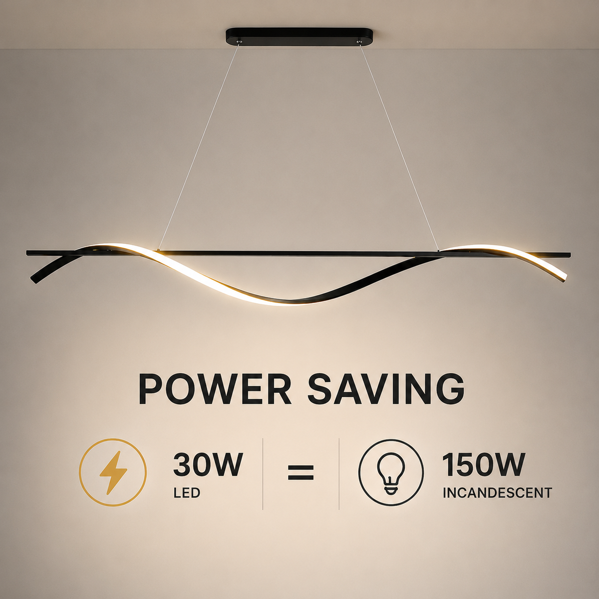 Plafonieră LED neagră 38 cm, 30 W, dimabilă, Wi-Fi, telecomandă, 3 culori