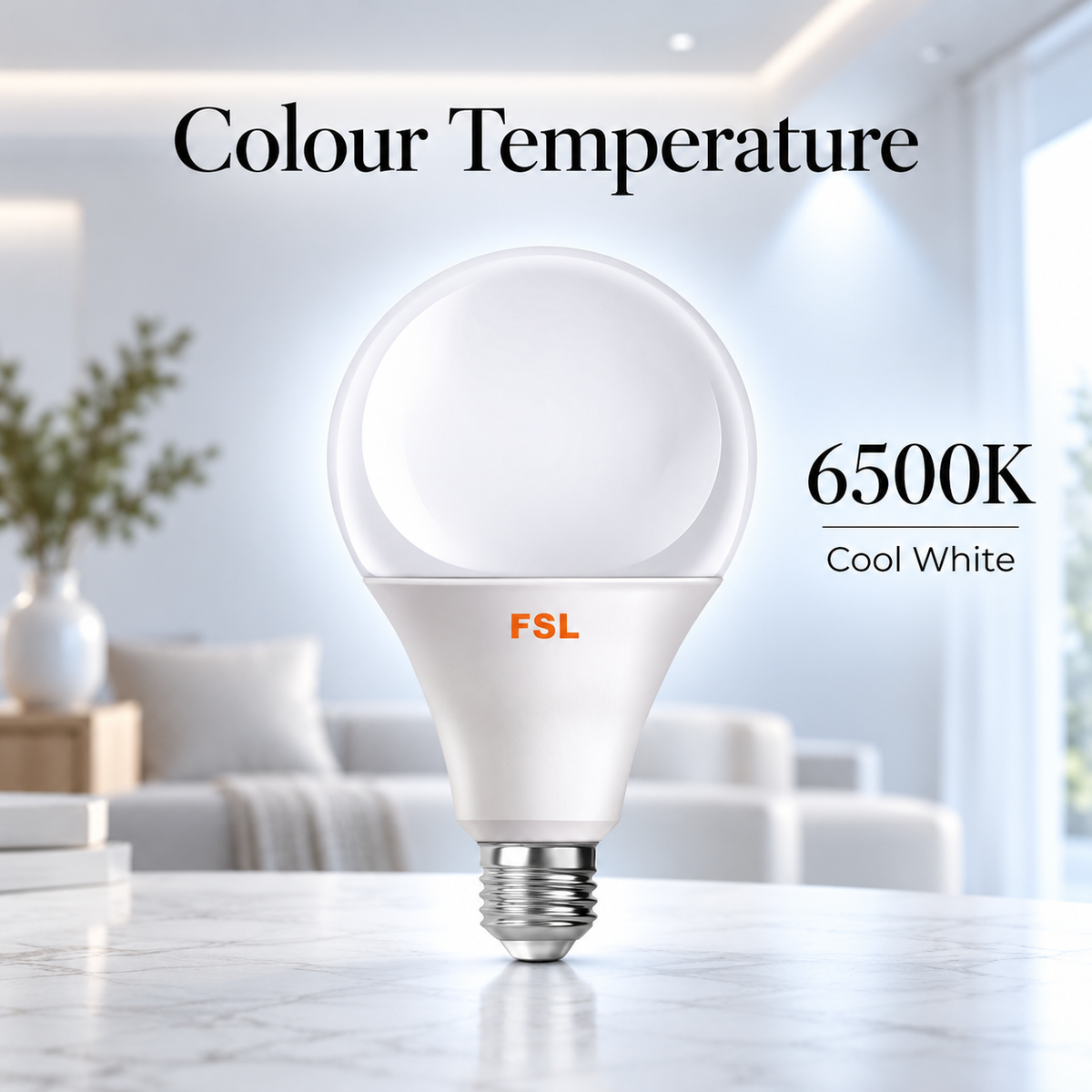 Bec LED A95 cu soclu E27, 5 W, 2350 lm, lumină rece 6500 K