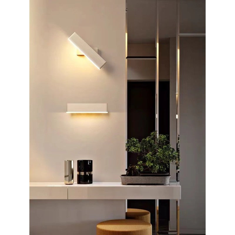 Aplică LED de perete TD 0857 WT, 3000 K, 23,5 × 11,5 × 11 cm