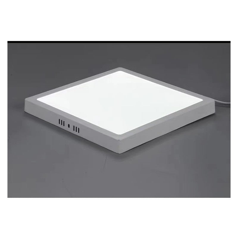 Aplică LED pătrată 18 W, 2250 lm, 6500 K, 21 × 21 cm, metal și acril