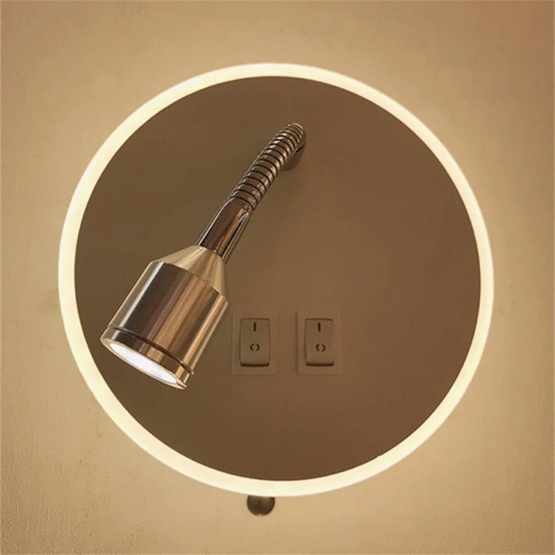 Aplică LED de perete, 21 W, 2625 lm, 6500 K, alb rece, 20 × 17 × 7 cm