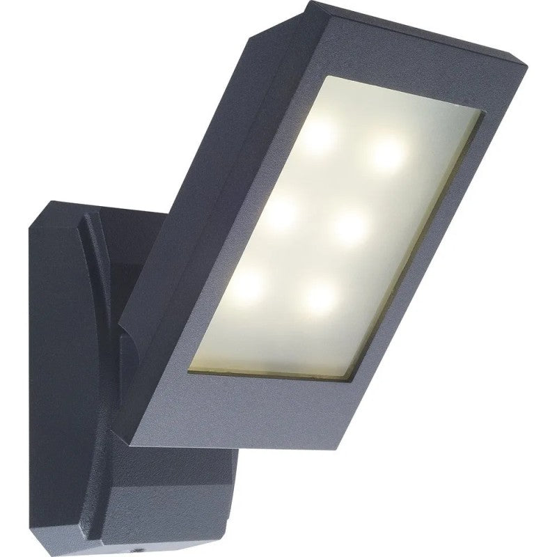 Aplică LED exterior dreptunghiulară reglabilă, 15 W, 1500 lm, SH 2102