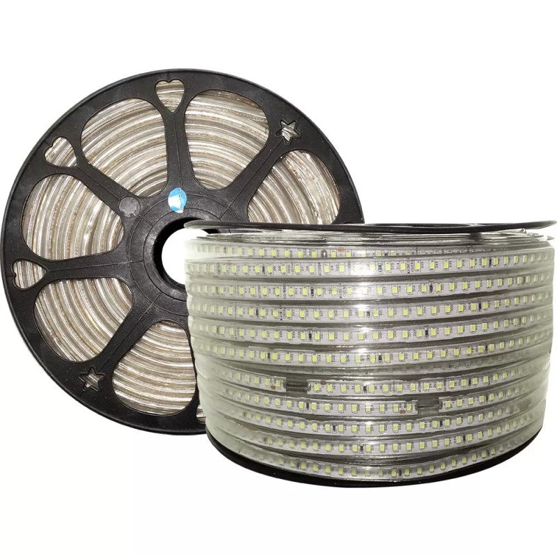 Bandă LED SMD 2835, 120 LED-uri, 220 V, IP65, pentru exterior