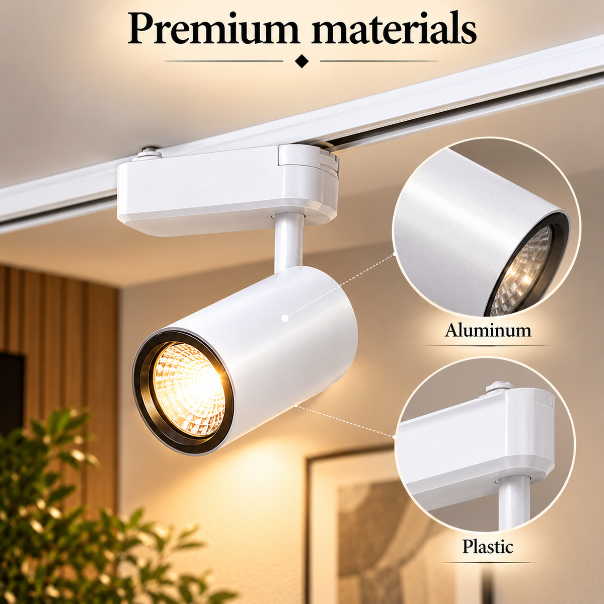 Lampă LED de grădină tip stâlp, 8 W, lumină albă caldă
