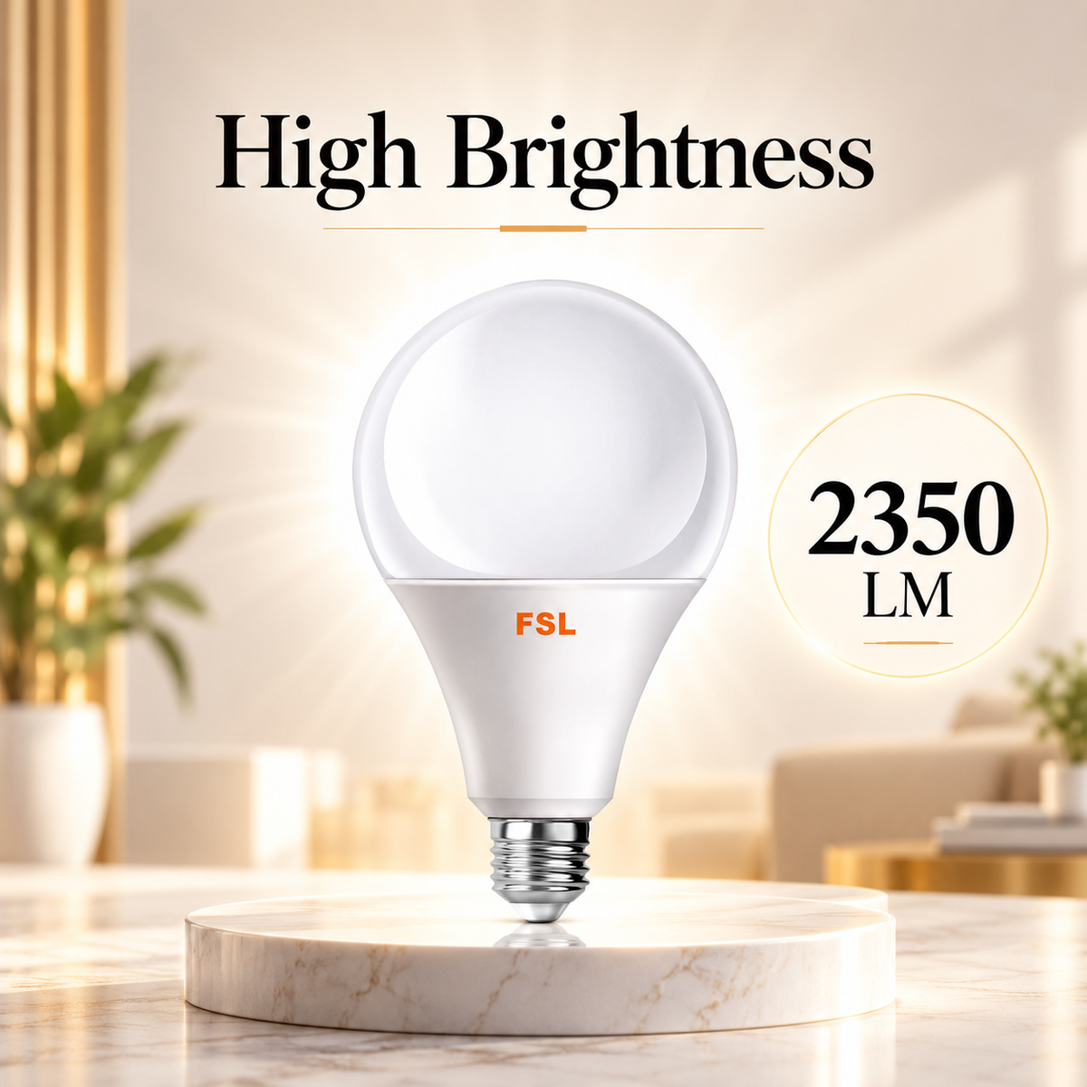 Bec LED A95 cu soclu E27, 5 W, 2350 lm, lumină rece 6500 K