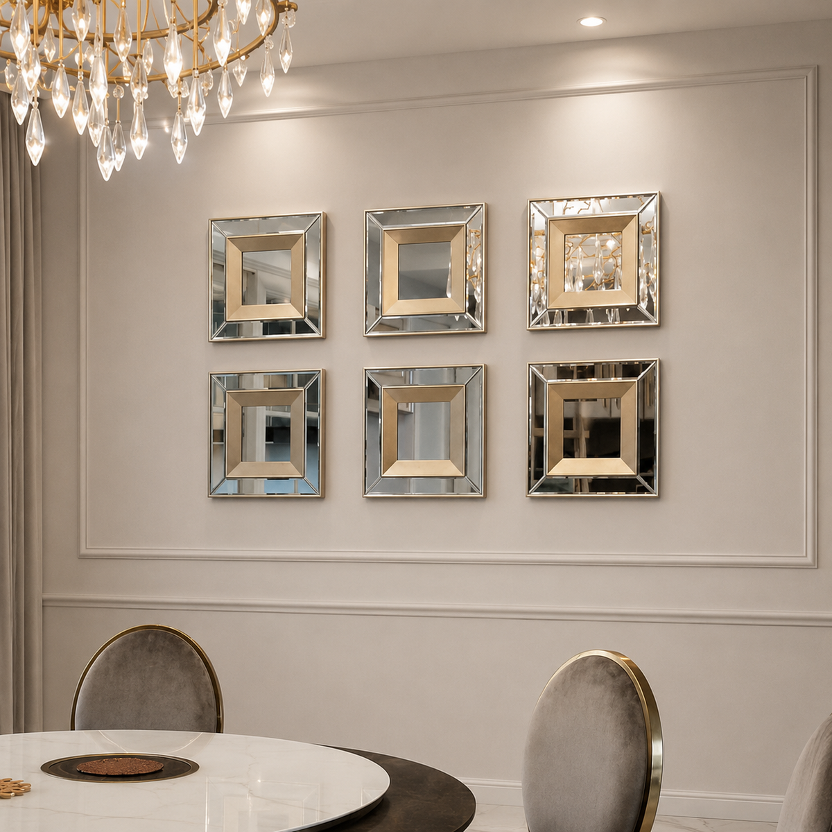 Decoratiune oglinda 3 buc/set YY2021/8