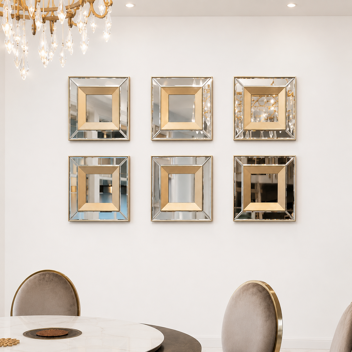 Decoratiune oglinda 3 buc/set YY2021/8