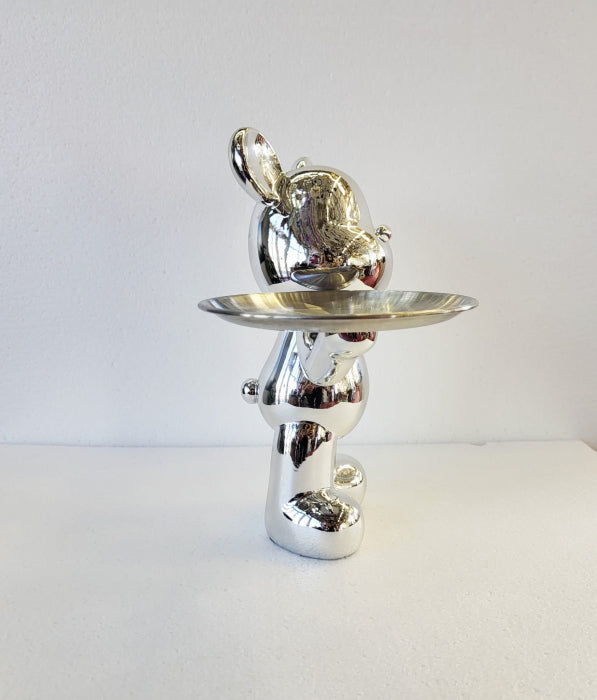 Decorațiune de masă crom/auriu XL036