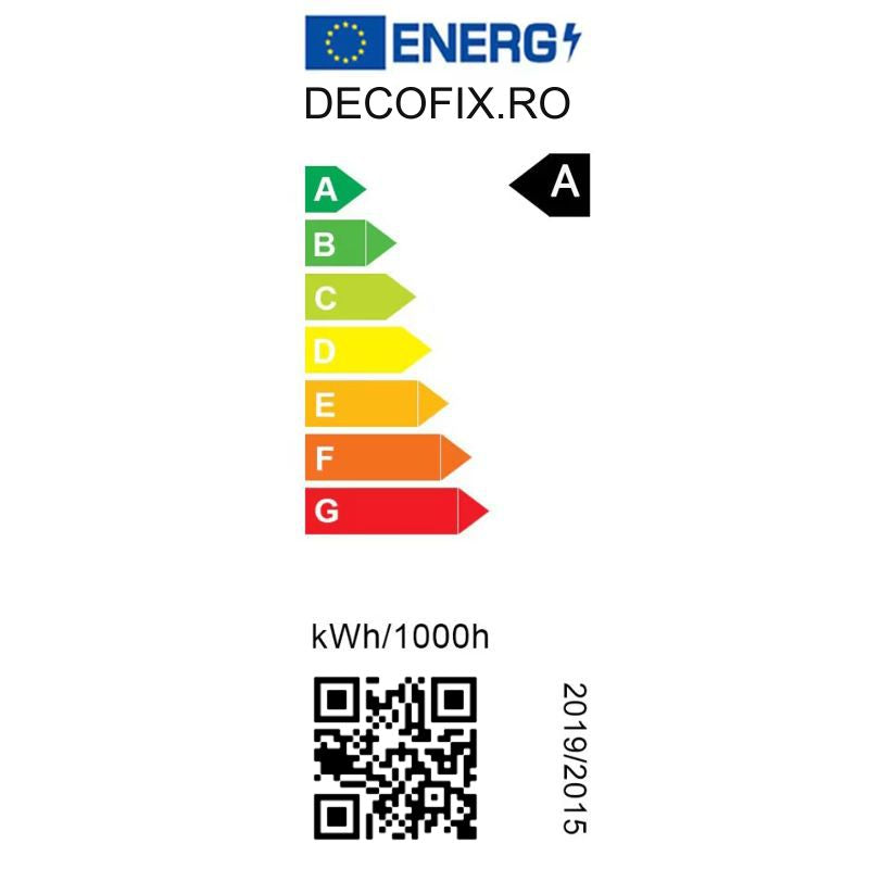 Pendul LED alb, 13 W, 650 lm, Ø22 cm, 3 moduri de iluminare