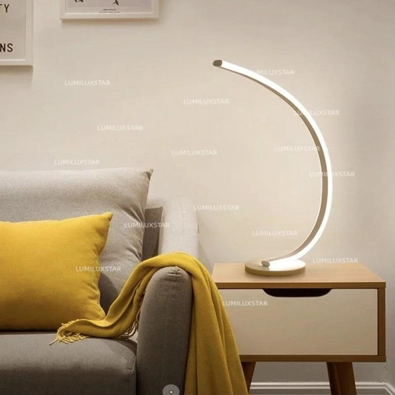 Lampă de masă LED, 24 W, 4000 K, 2240 lm, albă, 46 cm