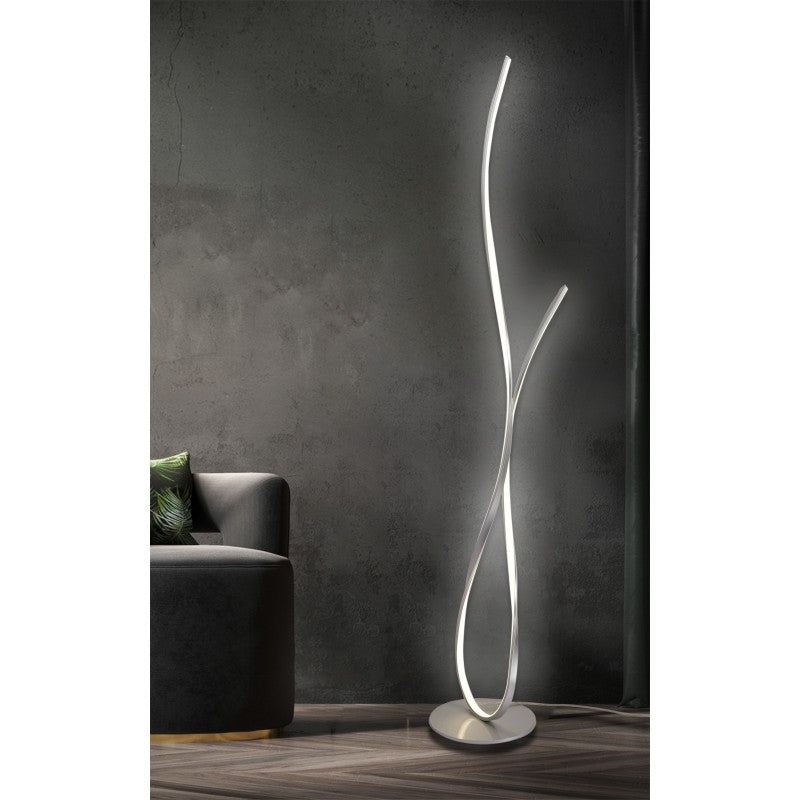 Lampadar LED MF2052/B, 21 W, 4000 K, Ø25 cm, înălțime 130 cm