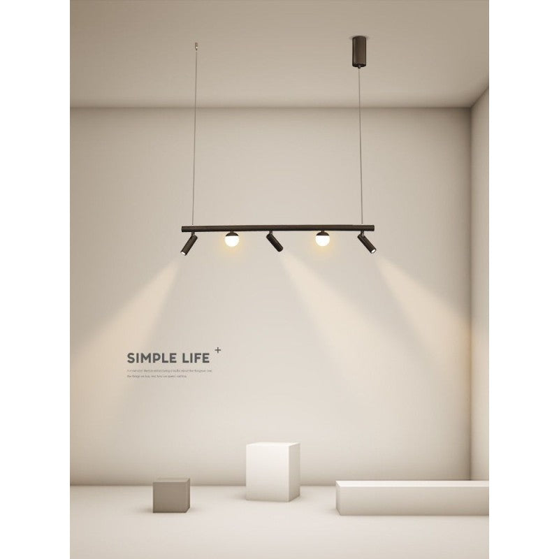 Spot LED de plafon cu 5 lumini, negru, lumină neutră 4000 K