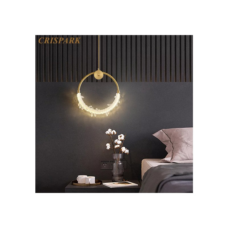 Lustră LED modernă 35 W, 1500 lm, 4000 K, metal și acril, 100 × 30 cm