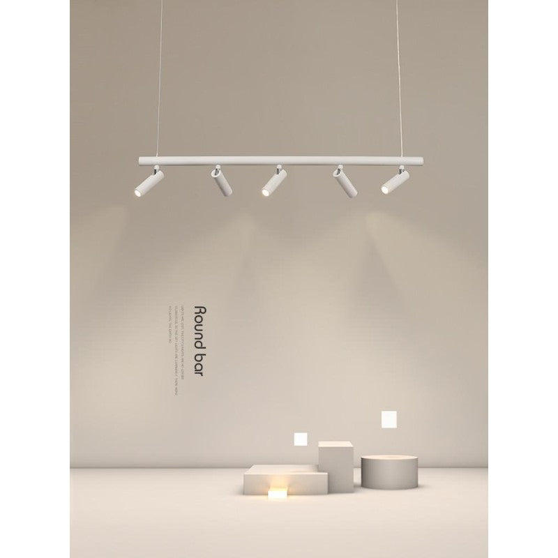 Candelabru LED alb cu 5 spoturi, 15 W, 1500 lm, 4000 K