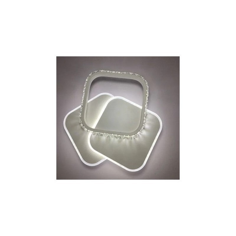 Lustră LED 31 W, 3 tonuri de lumină, 1500 lm, metal și acril, 30,5 cm