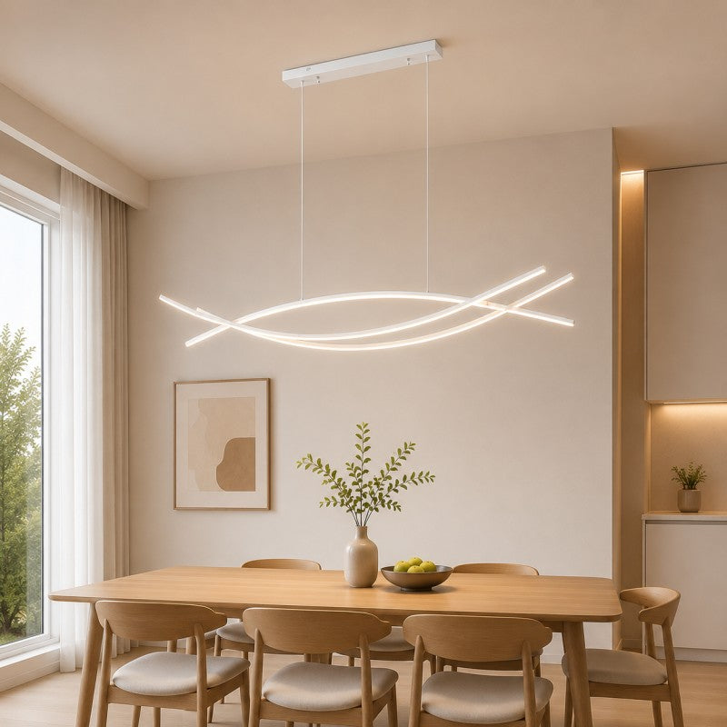 Plafonieră LED 120 cm, 80 W, 6000 lm, 3 temperaturi de culoare, alb