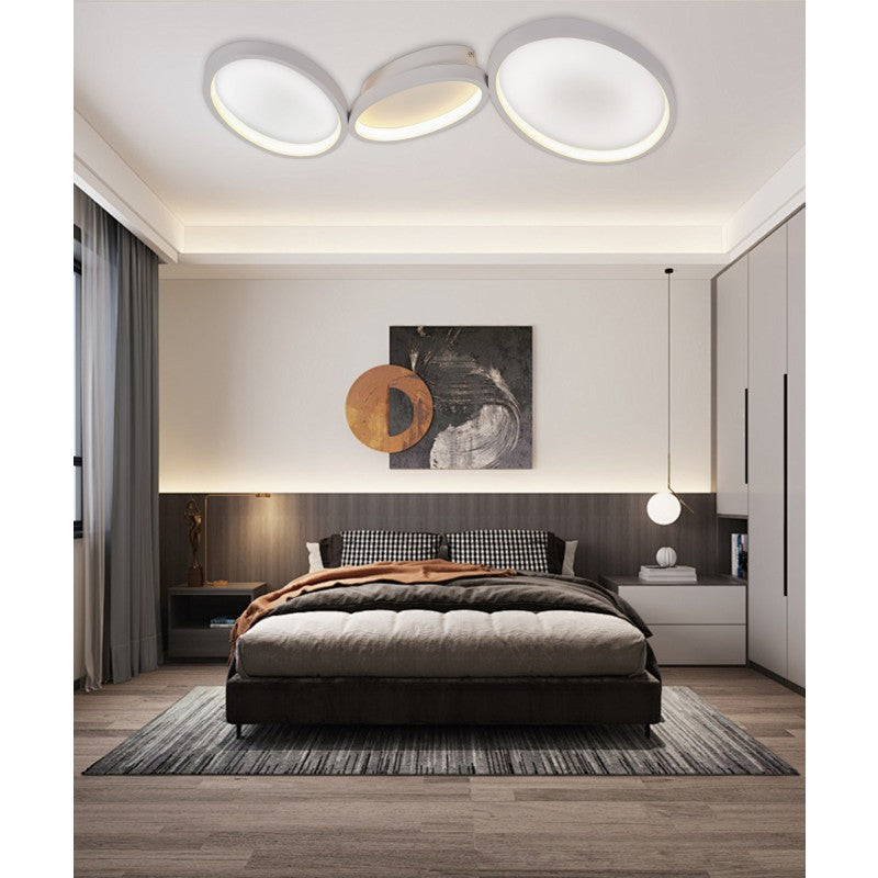 Plafonieră LED 51 W cu telecomandă, 3 temperaturi de culoare, 63 × 46 cm