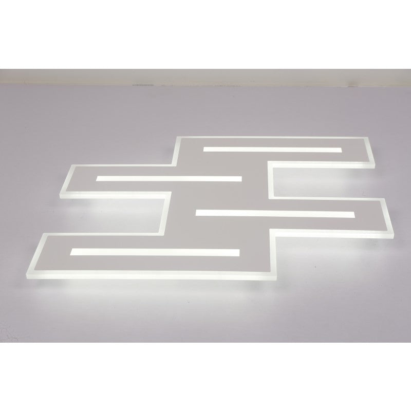 Plafonieră LED 110 W, Wi-Fi 2,4 GHz, telecomandă, 3 temperaturi de culoare
