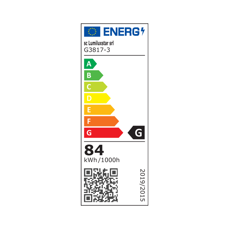 Plafonieră LED neagră, 84 W, 4200 lm, Wi-Fi, dimabilă, 48 cm