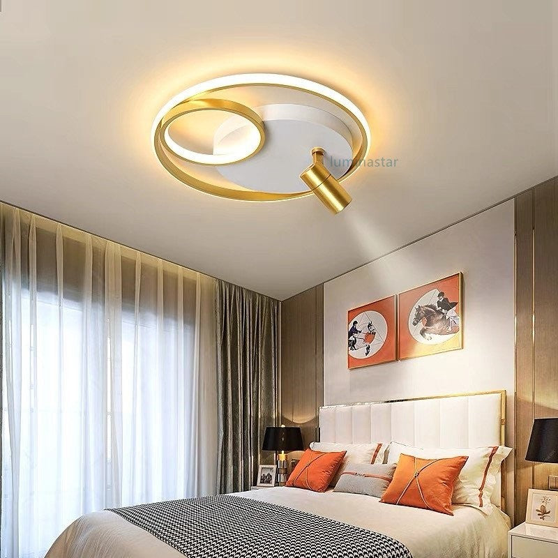 Lustră LED 65 W cu Wi-Fi și telecomandă, dimabilă, Ø 50 cm