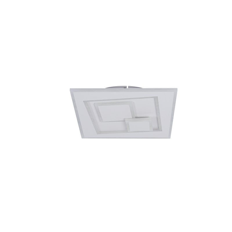 Plafonieră LED rotundă 55 cm, 58 W, telecomandă Wi-Fi, 3 temperaturi de culoare