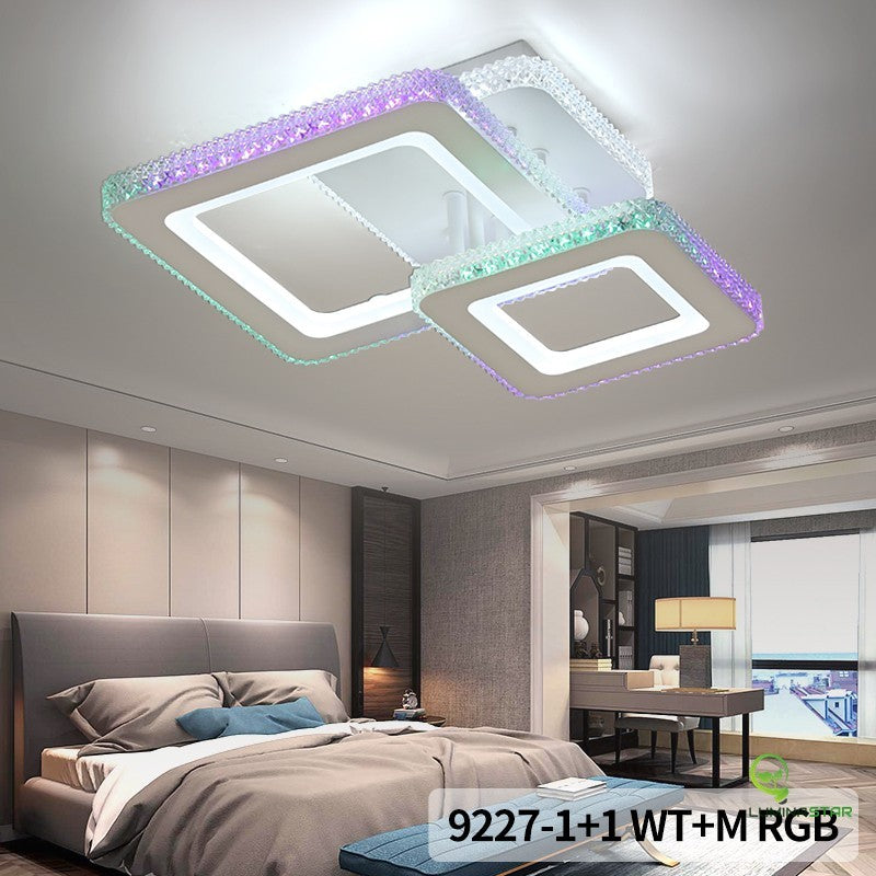 Candelabru LED 83 W, 4000 lm, Wi-Fi, dimabil, telecomandă, 3 culori