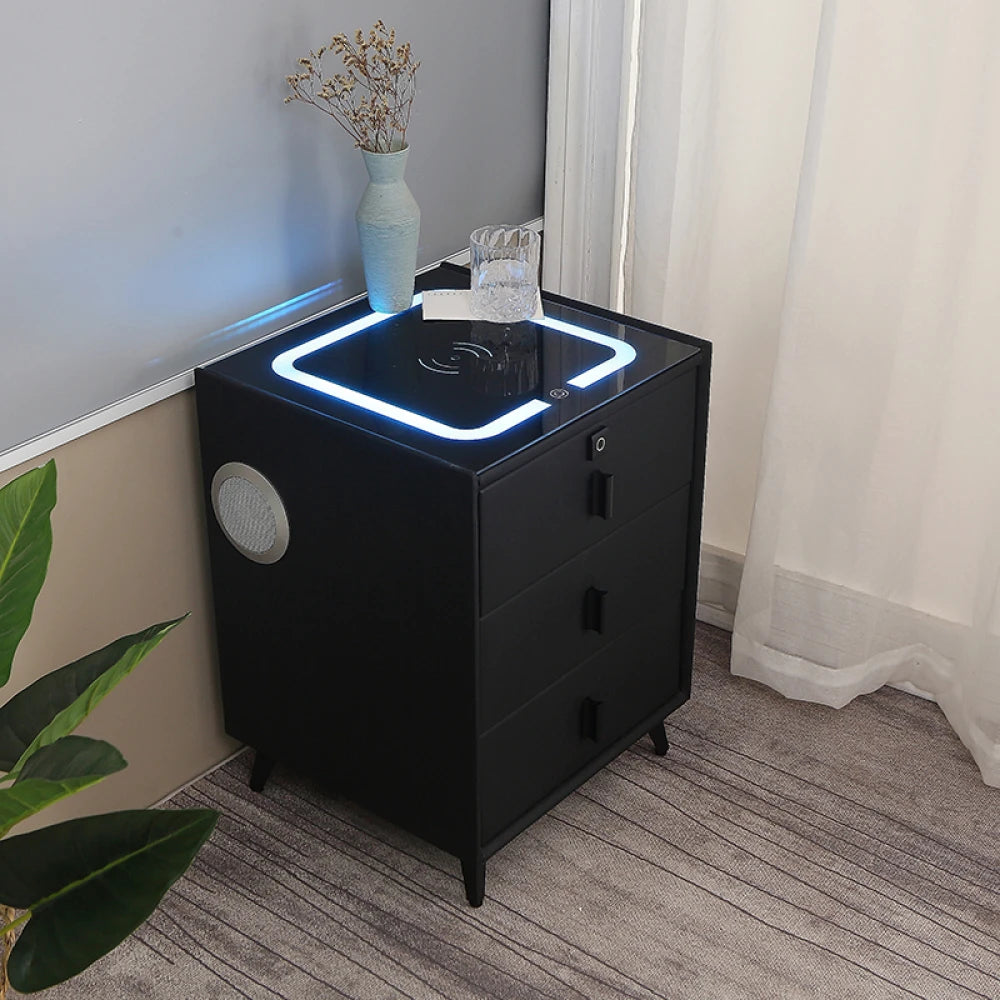 Noptiera Multi inteligenta 103 Negru