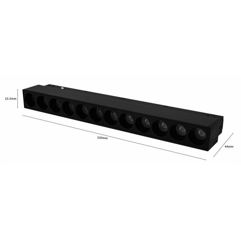 Proiector LED MG 1003, șină magnetică 48 V, 12 W, 1200 lm, 4000 K