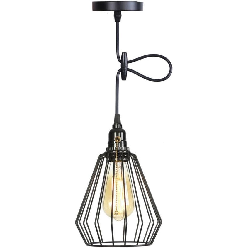 Plafonieră modernă 1xE27 din metal și acril, lungime 100 cm